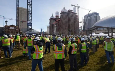 Final reinforcing steel pyramid placed in renovation of Salt Lake Temple